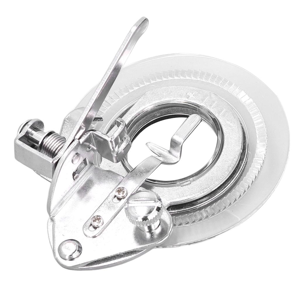 Presser Foot Multifunctional Metal Light Texture Disc Embroidery Pressing Foot for Most Household Sewing Machines