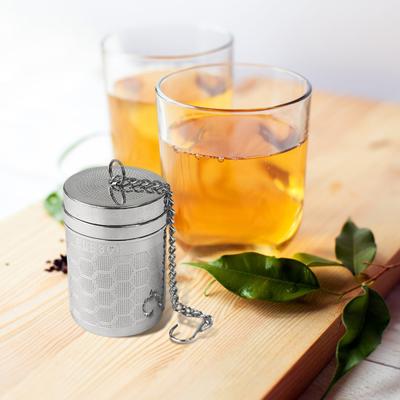 Tea Filter Honeycomb Design Extra Fine Mesh 304 Stainless Steel Health Pot Spices Tea Strainer Kitchen Supplies