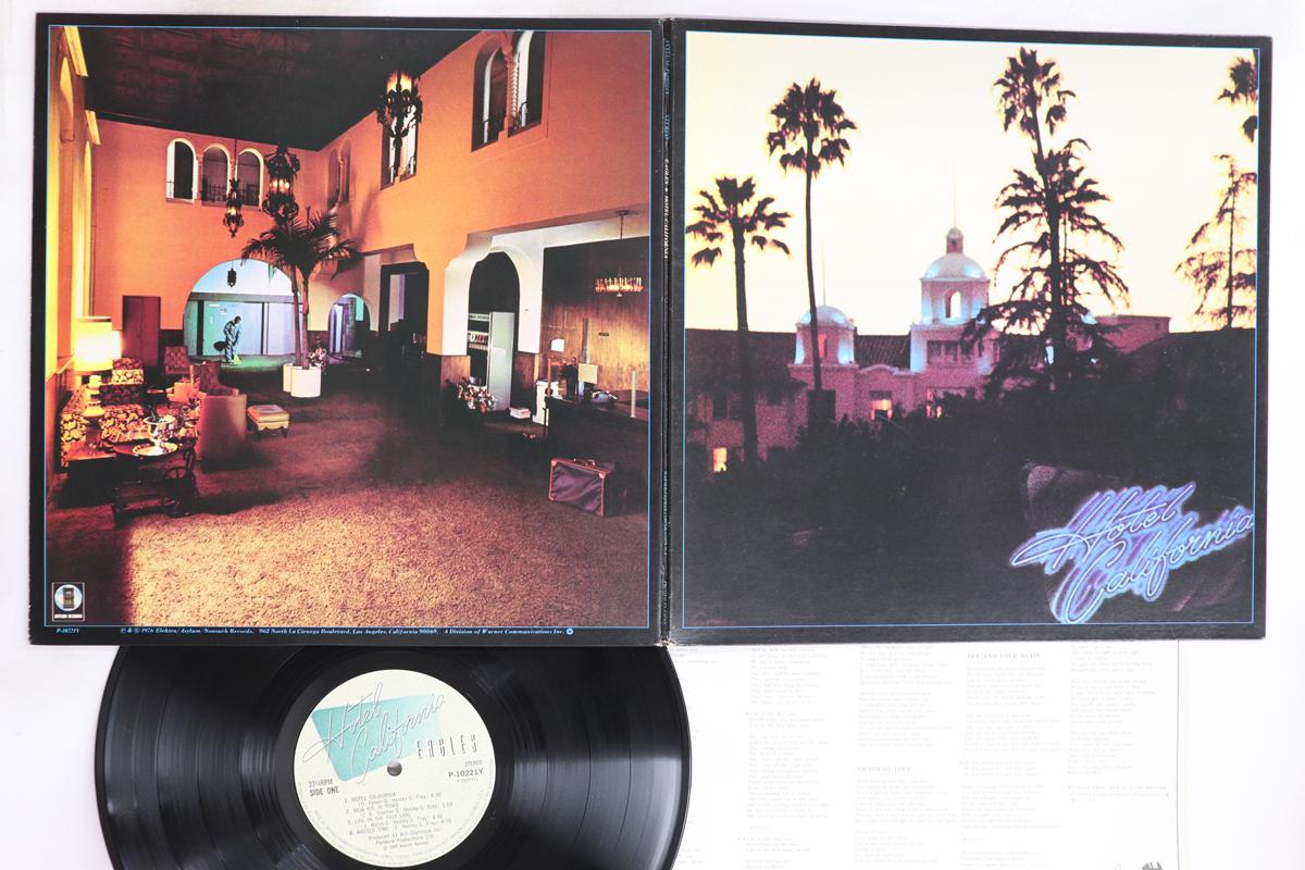 

LP Record EAGLES - Hotel California P10221Y ASYLUM 1976 Japan Rock Used