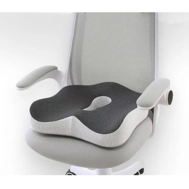 Ergonomic Coccyx Pillow with Removable Washable Cover Support for Long Sitting Hour Office Car