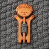 Niche Design Cute Trendy Bird Bear Rabbit Animal Flower Wooden Brooch Clothing Accessory Fashion Jewelry Women Brooch