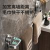 No punching suction cup towel bar easy to install toilet wall hanging rack bathroom towel hanging bar toilet storage
