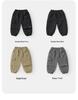 European Boy's Fleece-Lined Work Pants, Winter 2025 Children's Wear Collection