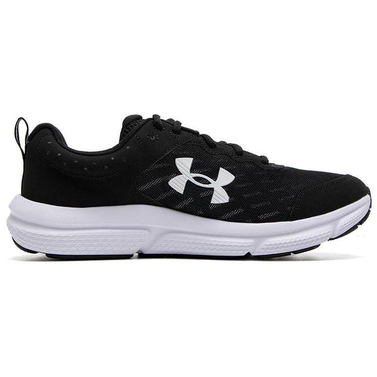 Under Armour Charged Assert 10 Black White Men Sneakers 3026175-001