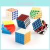 High-quality Colorful 5x5 Magic Cube Smooth Rotating Brain Teaser Puzzle Toy For Kids