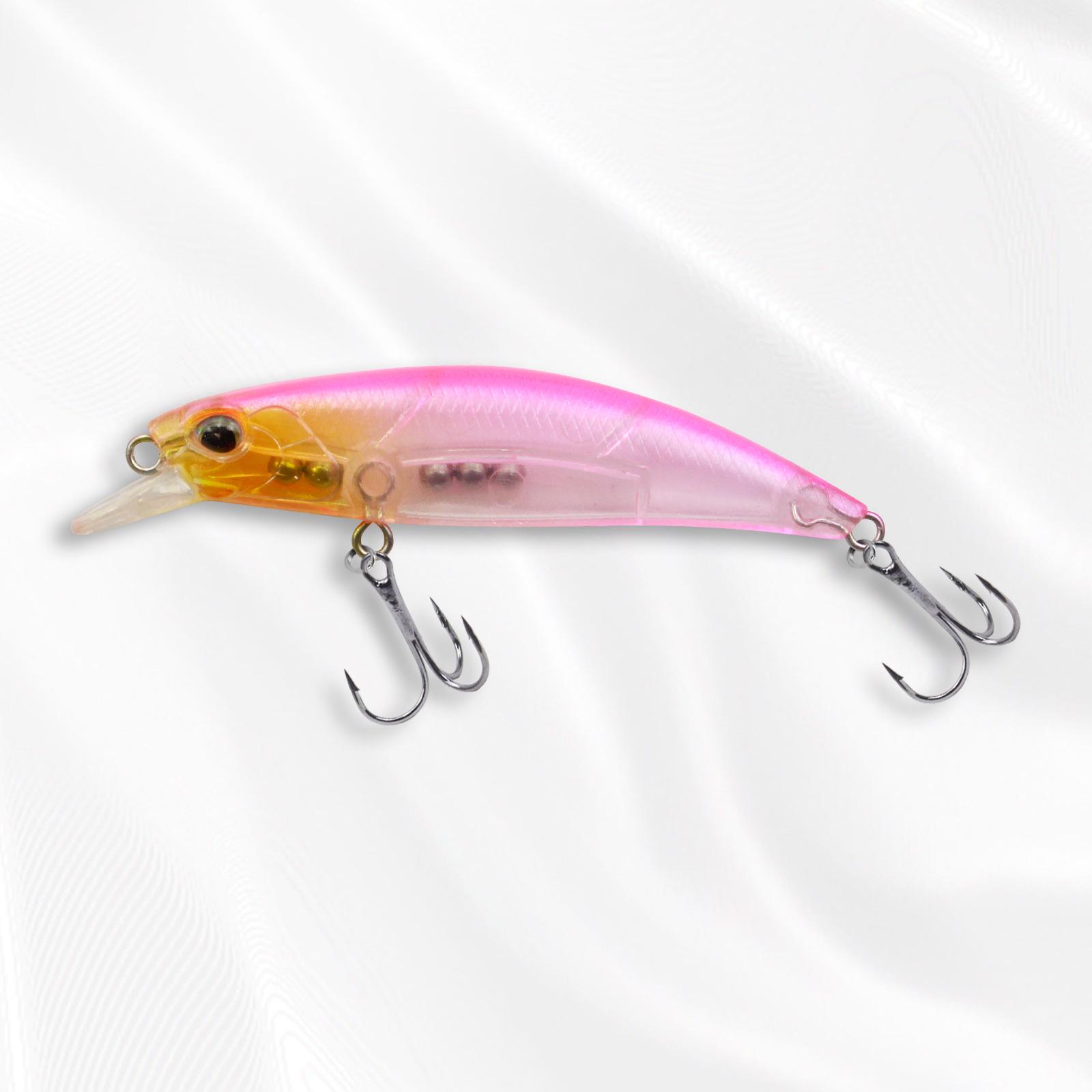 

Premium Sinking Minnow Lure for Saltwater and Freshwater Fishing - Ideal for Aspius, Mandarin Fish, and Bass. OPP Bag