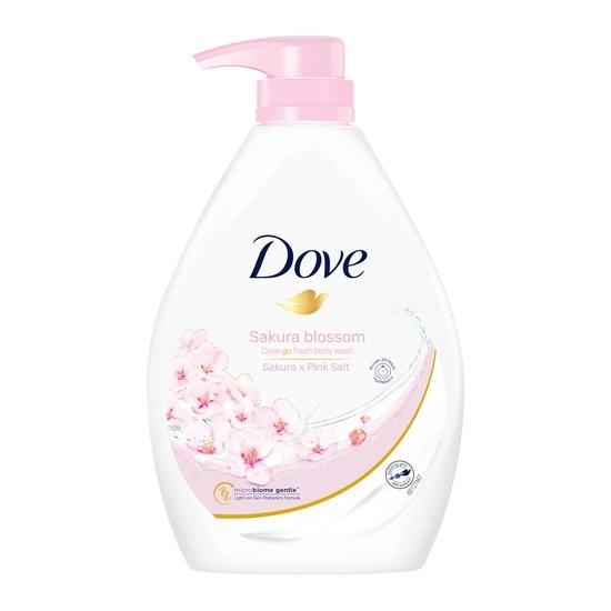 

Dove Refreshing Sakura Blossom Body Wash with Himalaya Pink Salt for Replenished Skin, 1L