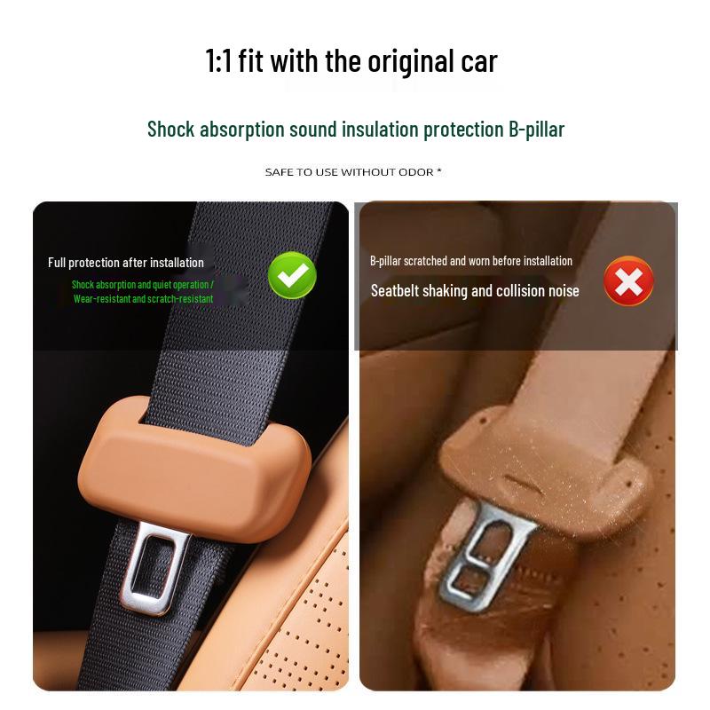 XPeng GX Seat Belt Buckle Silicone Protective Cover - Anti-collision & Anti-scratch Accessories