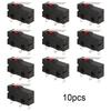 1pc KW Series Limit Switch Sensitive Compact Tripod Limit Switch With Handle For Electrical Equipment Accessories