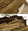 Women's Retro Forest-Style Sleeveless Corduroy Maxi Dress