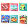 Soft Stereoscopic Infant Cloth Books Early Education Toy English Book Palm