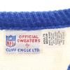 NFL 90s Made in USA Old New York Giants Long sleeve sweater M Knit Giants Men's Used