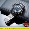 Für Casio Big Mud King II GWG-2000 GWG-2040 Serie Modifizierter Stahlband Edelstahl Uhrenarmband Kette Zubehör