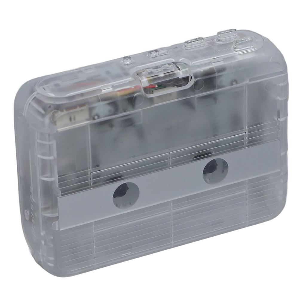 Cassette Player USB Or AA Battery Powered 3.5mm Auto Reverse Vintage Compact Tape Player with Hdphone