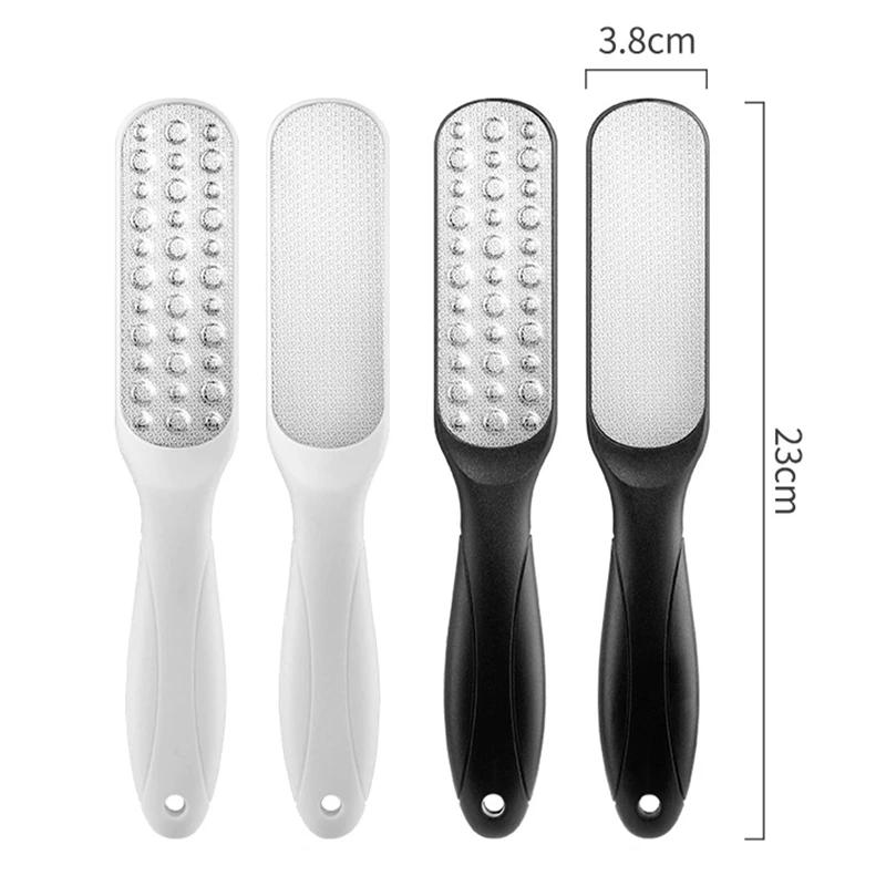 Double Side Foot File Stainless Steel Foot Rasp Heel Grater Hard Dead Skin Callus Remover Pedicure Foot Care Tools Professional