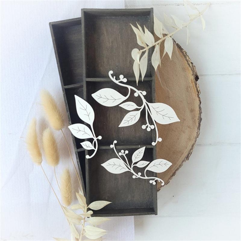 Metal Die Cuts Leaves Cutting Dies Embossing Stencils Molds for Scrapbooking Album Card Photo Journal Decorations