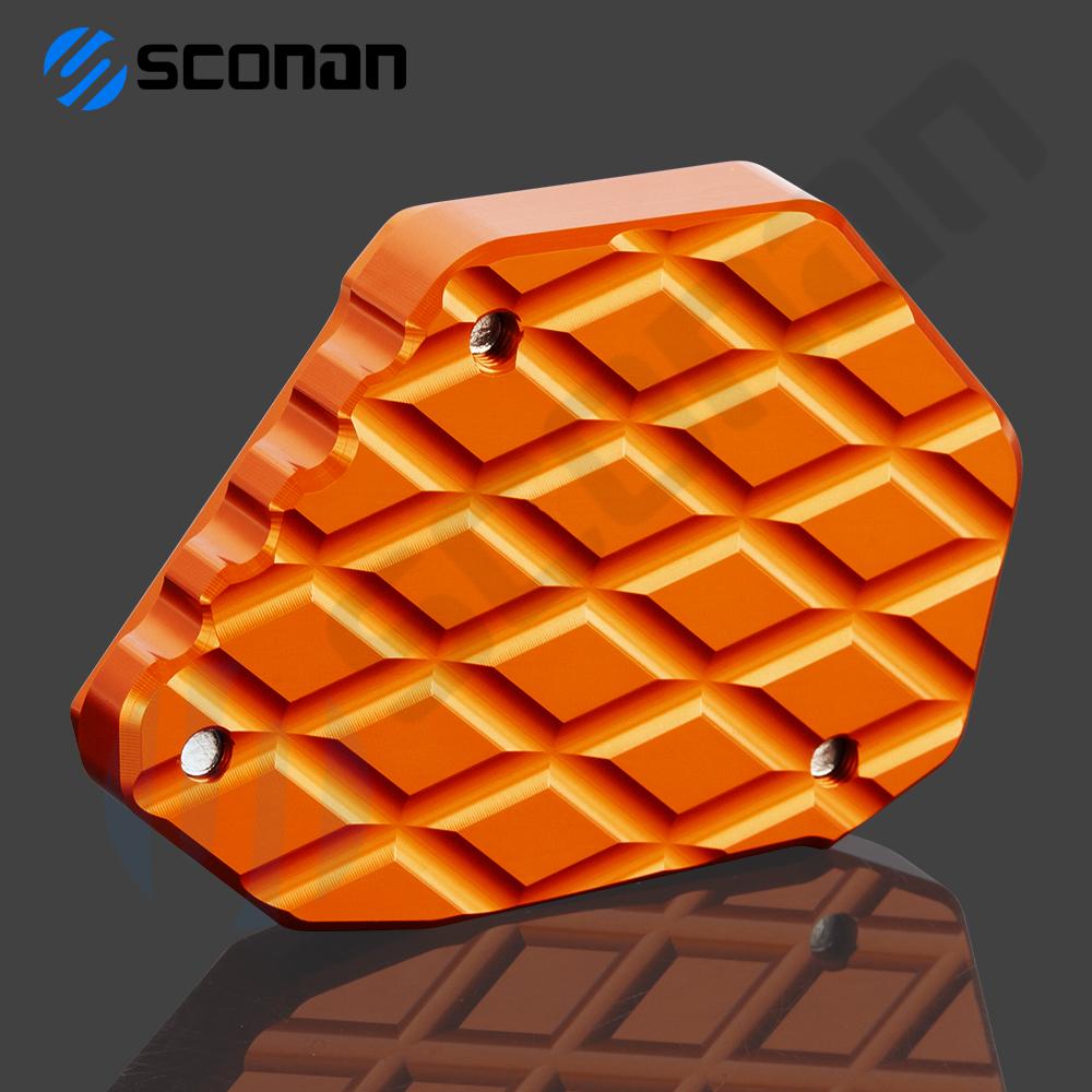 Motorcycle Kickstand Enlarge Plate Side Stand Extension Pad Accessories For KTM 1290 ADV 1290 SAS 1290 SUPER ADVENTURE S -