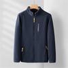 Men's Jacket Winter Fleece Thick Jacket Outdoor Warm Middle Layer Lamb Fleece Cardigan