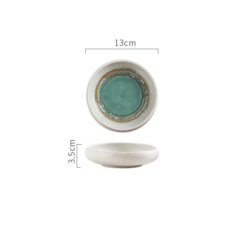 Ceramic Dinner Plate Restaurant Pickle Dish Appetizer Plate Home Steak Plates Salad Plates Dessert Dish Spaghetti Plates Cutlery