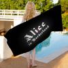 A-Alice In B-Borderland Anime Beach Swimming Towel Soft Absorbent Washcloth Children's Gifts for Kids Travel Camping Gym