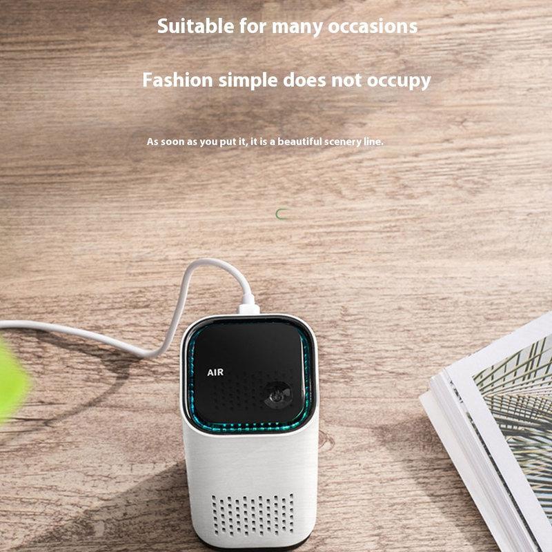 Car air purifier,portable air negative ion car oxygen small air purifier, for car, home office eliminate odors