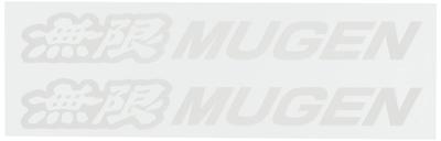 Mugen Aufkleber A Weiß [Größe: L] 90000-YZ5-310A-W4