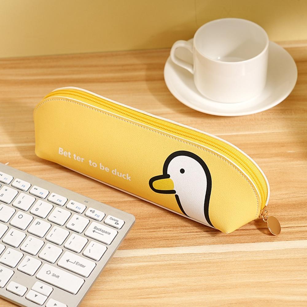 

Multi-function Lipstick Case Triangular Pencil Storage Case Portable Cosmetic Organizer Universal жовтий