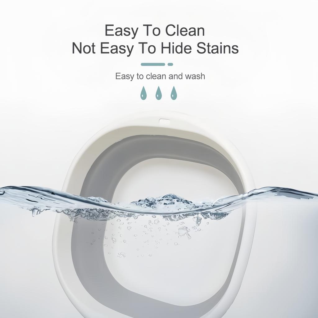 Collapsible Tub Basin Laundry Collapsible Laundry Baskets Foldable Plastic Washtub Space Saving Storage Container for Dishing