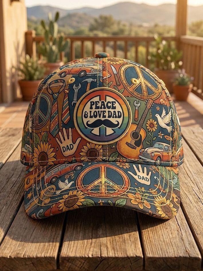 D Print Independence Day Commemorative Sunshade Baseball Cap Outdoor Cap Non-embroidered