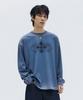MAISON MINED Celtic Cross Long Sleeve Blue