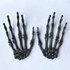 Halloween Decoration Realistic Skeleton Hand, Outdoor Yard Lawn Ornament, Plastic Skull Hand Prop, Spooky Party Garden Decor