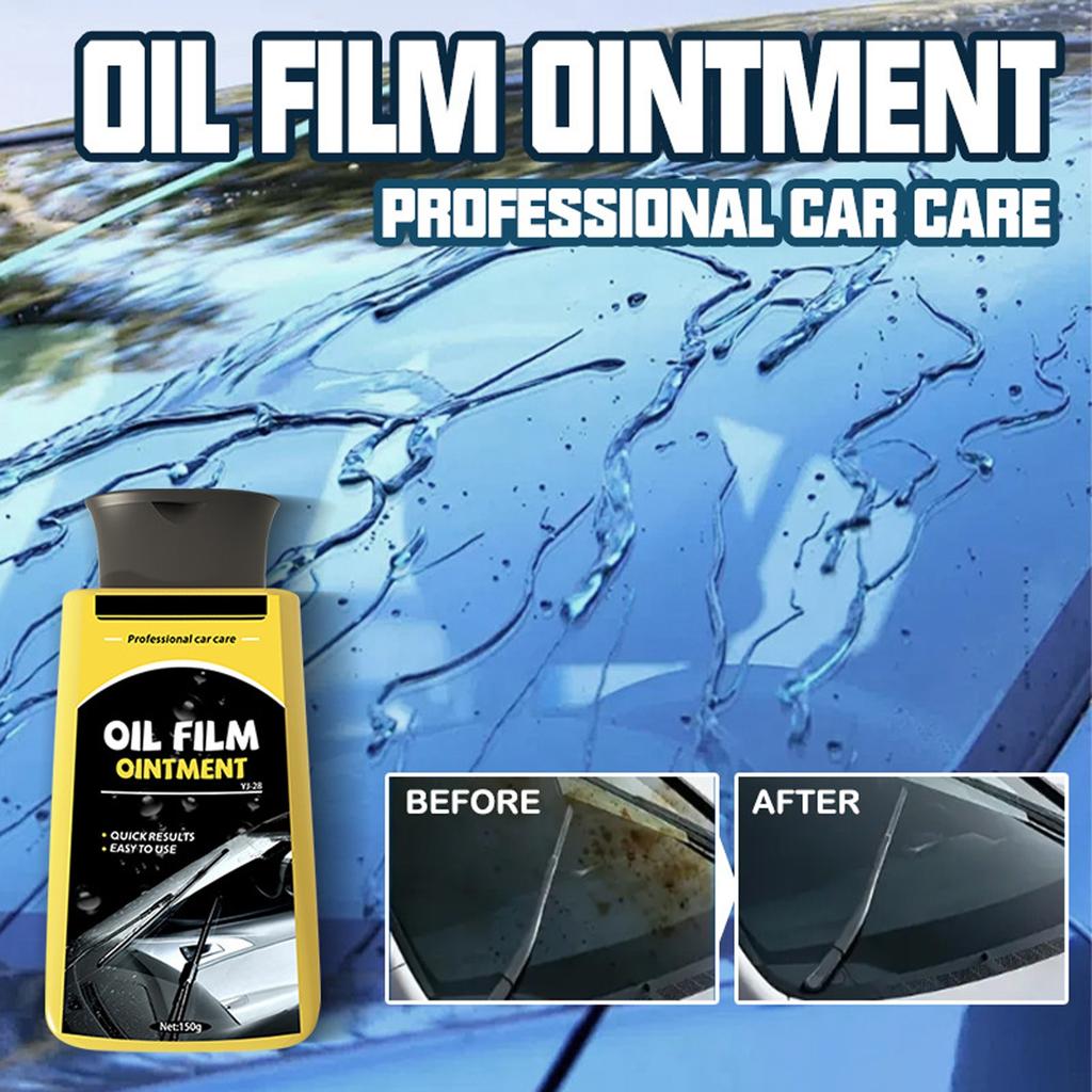 Car Oil Film Paste Windshield Removal Paste Descaling Glass Strong Cleaning Milk 150g