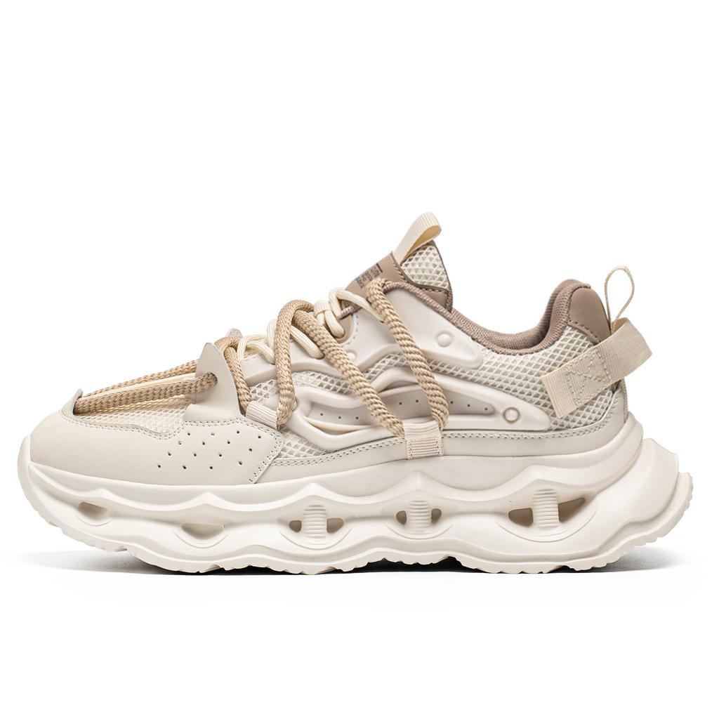 Men's Summer New Breathable Mesh Height Increase Wear-resistant Casual Sports Men Soft Sole Running Lightweight Zapatillas Male