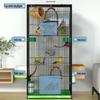 Large Parrot & Bird Cage for Budgies, Peonies, Wrens, Starlings & More