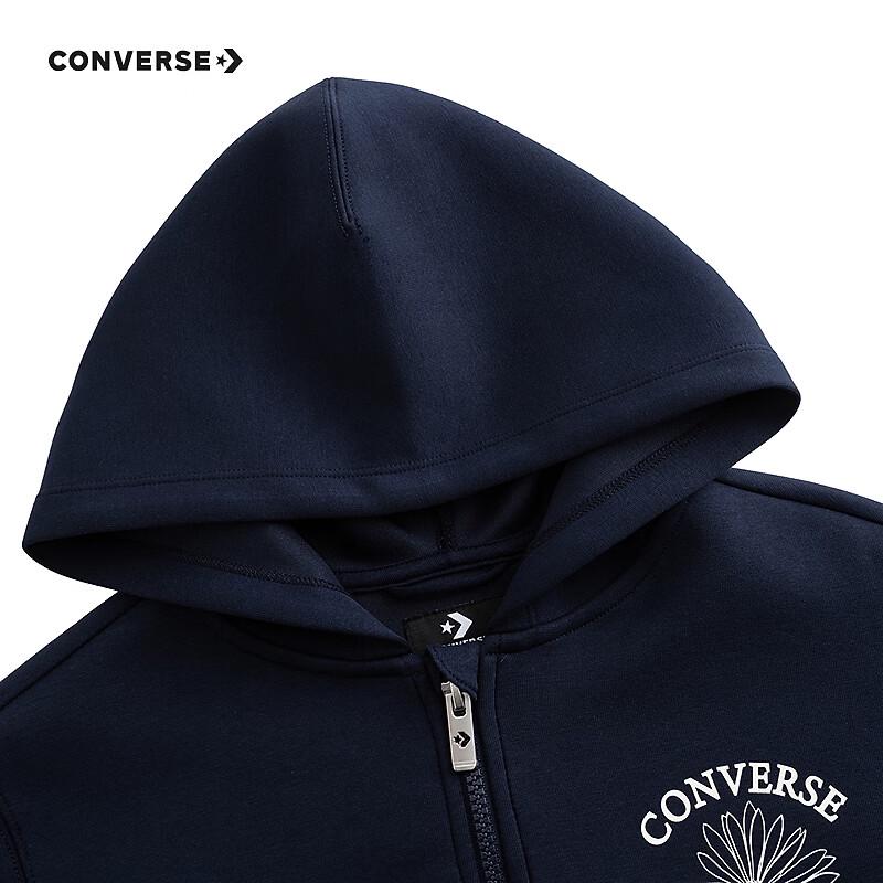 Converse Teen Girls' Letter Print Hooded Sweatshirt