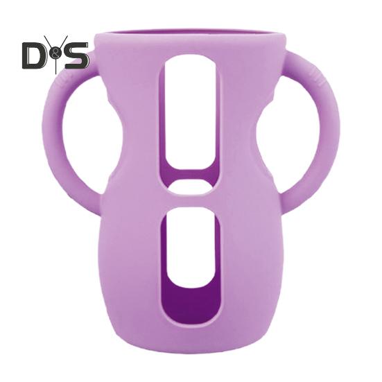 Babyflaskehylse for Philips 4/8 oz glass silikon lett gripehåndtak for fallbeskyttelse Reduser plasteksponering Babyflaskedeksel