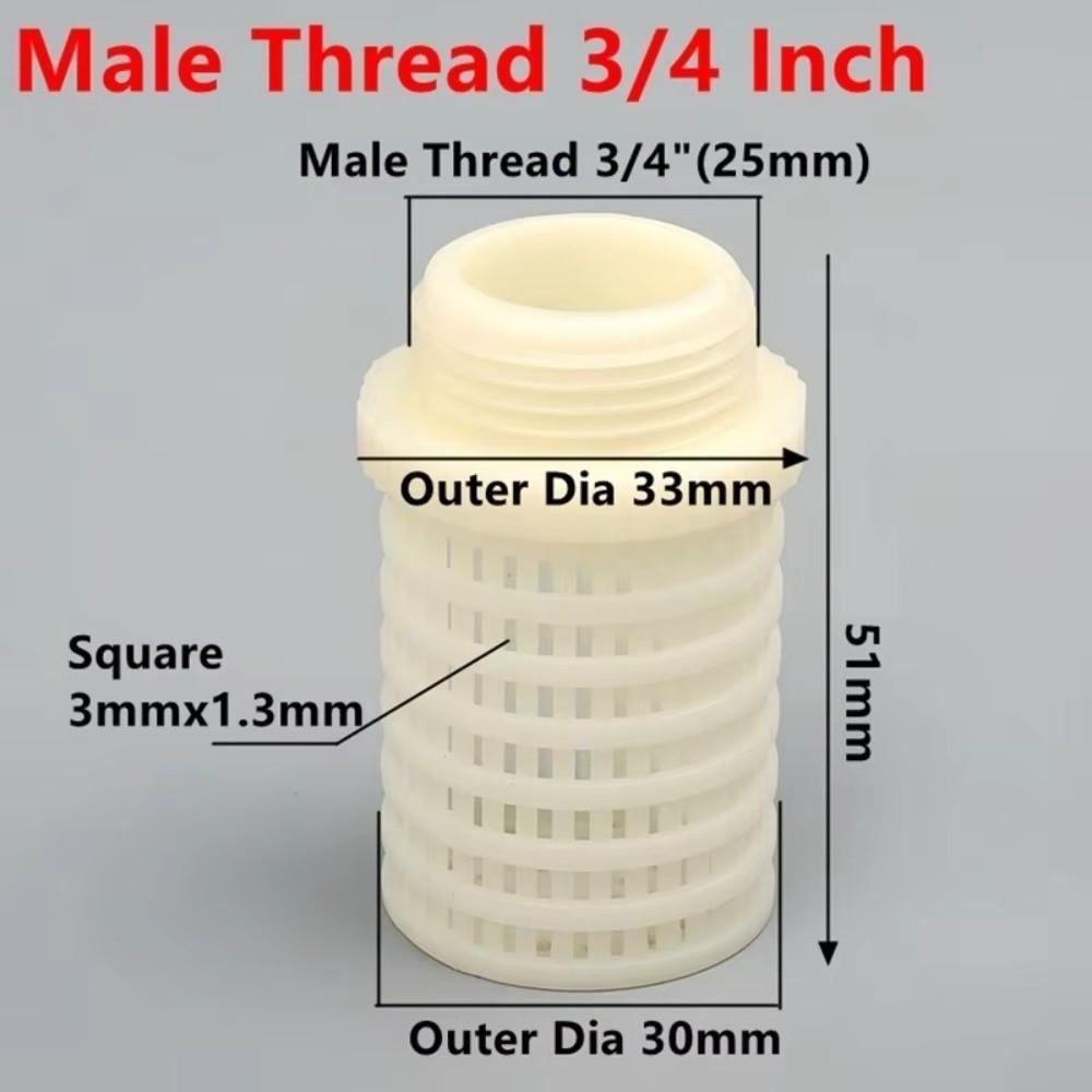 1 szt. Sito filtra do oczyszczania wody Złącze Zaparzacz Wężyk dopasowujący do pompy wodnej Filtr Wewnętrzny/Zewnętrzny 1/2''~1'' Ochrona pompy wodnej