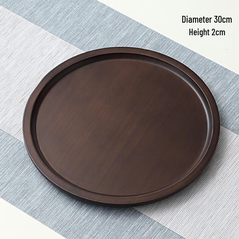 WQ Geschnitztes Holz Serviertablett