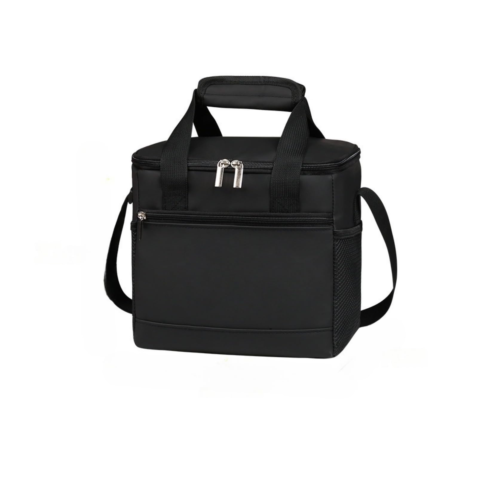 

HZT Cooler 15L Large Made of PEVA and Pearl Keeps Food Cold or Hot for 24 Handheld Ideal for and Other Outdoor Activities Box, Capacity, Lightweight, чёрный