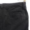 umii 908 One point logo embroidery Chino pants 2 Black series Men's Used