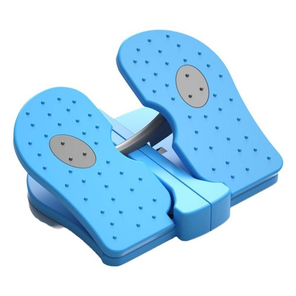 Foldable Foot Stepper Machine Portable Mini Stepper Trainer Leg Stretch Board Under Desk синий