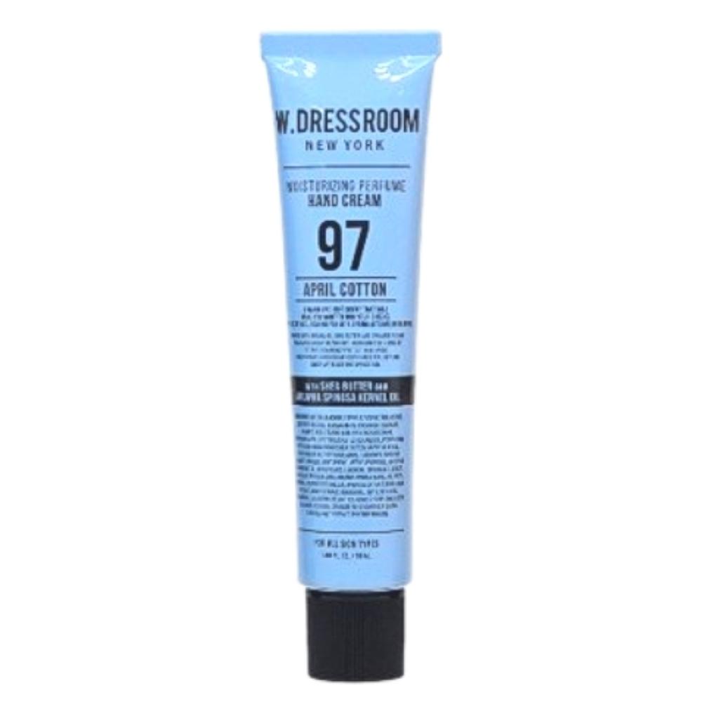 W.DRESSROOM Crème Mains Parfumée 50ml – Crème Mains Coréenne Hydratante avec Parfum Longue Durée & Ingrédients Botaniques Nourrissants