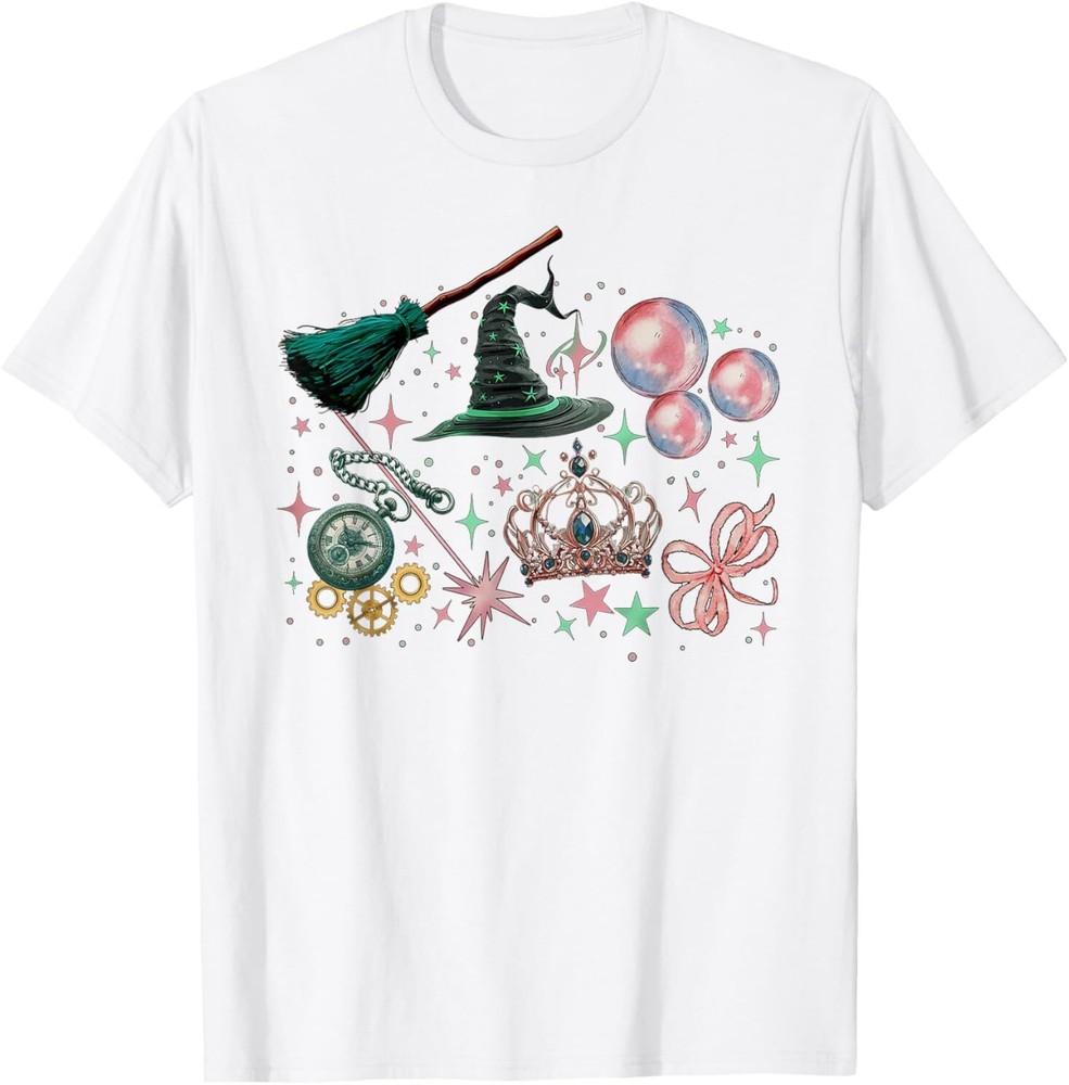 Pink Goes Good With Green Funny Halloween Vintage Adult S-4XL Unisex T-Shirt XXXXL