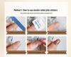 Handmade High-End Removable Tulip Cat-Eye Blush False Nail Tips