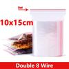 Thicken Zipper Sealed Bags Clear Plastic Storage Bag for Small Jewelry Food Packing Reclosable Transparent Ziplock Sealing Bag