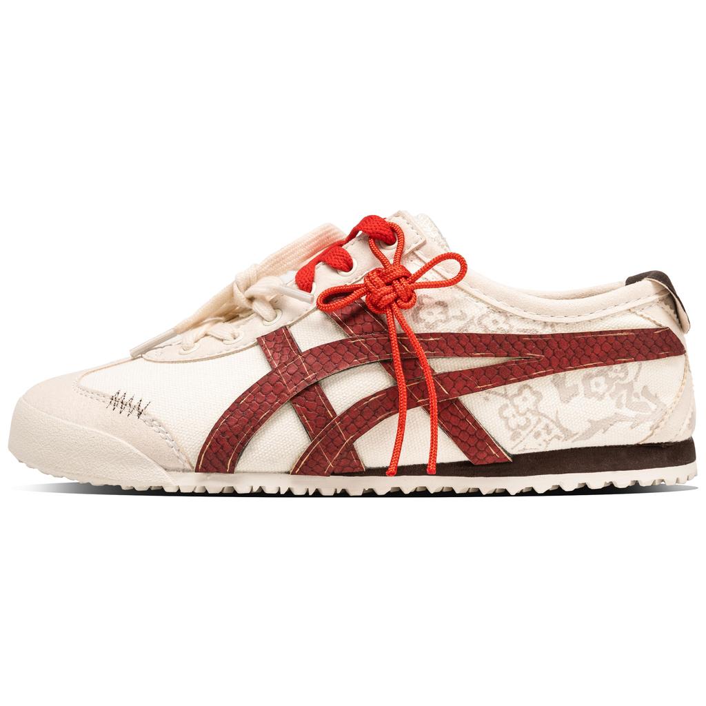 Onitsuka Tiger MEXICO 66 Cold Plum Blossom In Snow Box Mesh, Canvas, Textile, Synthetic Leather 1183A360-205(Team63-SBOX)