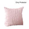 Removable Pillow Cover Bow Pillowcase Durable Pillow Case Protector  Sofa Decoration