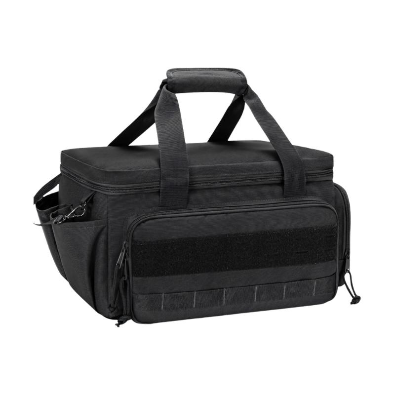 Contractor Grade Tool Organizers Bag Black Fabric Dustproof Construction For Professional Technicians 1