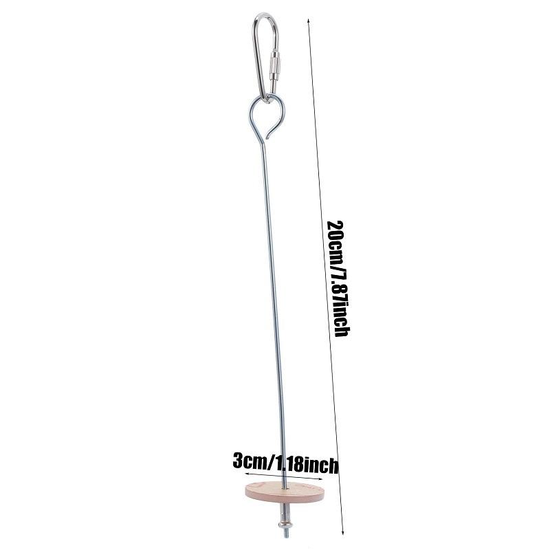 

2025 Новый Игрушка для птиц Шпажка Фруктовая шпажка Подвесной держатель Домашний питомец Попугай Волнистый попугайчик Мелкое животное Нержавеющая сталь Игрушка-вилка для попугая