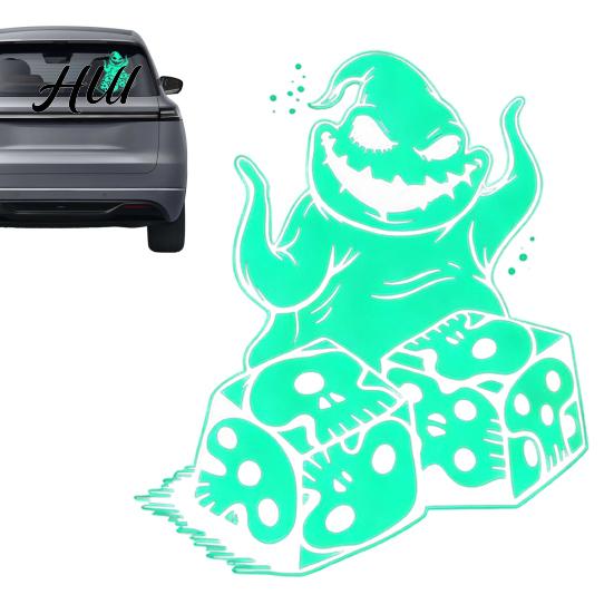 Graphic Design Stickers Cute Character Sticker for Car, Funny Vinyl Decal Laptop, Waterproof Decorative Fun Cartoon Skateboard No Residue Long-Lasting